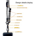 Crossbody Polyester Adjustable Phone Lanyard Universal