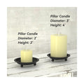 Iron Candle Plate