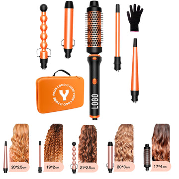 Women's 5-in-1 Multi-Function Curling Iron Set