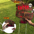 Halloween Decoration Yard Sign