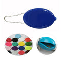 PVC Oval Squeeze Coin Purse