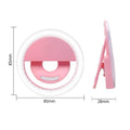 Rechargeable Portable Clip-on Selfie Fill Light With 36 LED