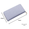 Men's Zippered Clutch Wallet