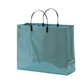 Metallic Laminated Shopping Tote