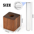 Wooden Magnetic Vase Fridge Magnet