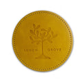 Customized Circular PU Coasters with Embossing