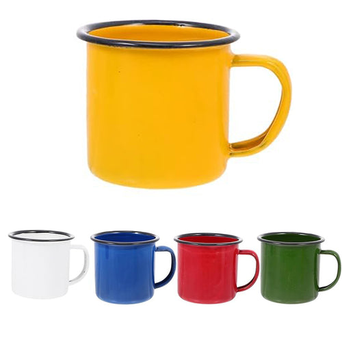 12 Oz Camping Tin Mug