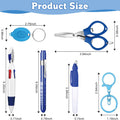 Premium Nurse Tool Kit With Pens Light Scissors Clip