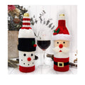 Christmas Wine Bottle Decoration