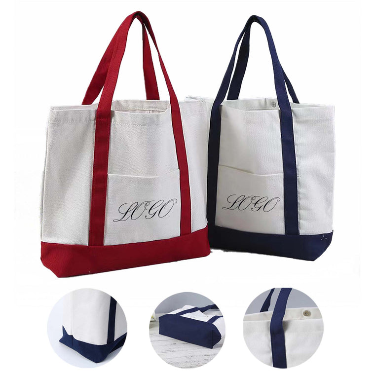 Cotton Canvas Tote Bag
