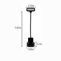 Wide-Beam Rechargeable Book Light