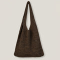 Solid Color Knitted Bag