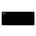 Heated Large Desk Mat PU Leather Warm Mouse Pad