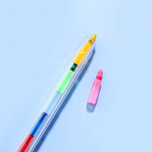 11 in 1 Stackable Colored Crayon