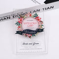 Custom Full Color Printed Clear Acrylic Invitation Card Gift