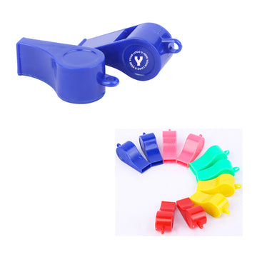 Plastic Whistles with Lanyard