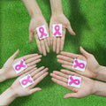 Pink Ribbon Stickers Breast Cancer Awareness Stickers