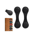 Vintage Pu Leather Bone-Shape Double-Sided Magnetic Bookmark