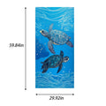 Microfiber Velour Beach Towel(59.84In*29.92In)