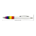 Rainbow Recycled ABS Ballpoint Pen