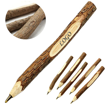 Natural Bark Texture Ballpoint Pen
