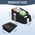 Foldable Car Seat Organizer With Handle