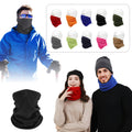 Drawstring Fleece Neck Gaiter