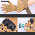 Army Military Outdoor Camo Men's Tactical Full Finger Gloves