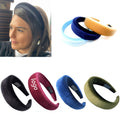 Wide Padded Velvet Headbands