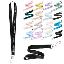 Marble Pattern ID Badge Lanyard