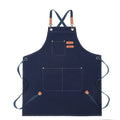 Baking Shop Work Canvas Apron With Adjustable Straps