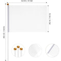 8.3 x 5.5 Inch Hand Flags