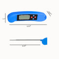 Instant Read Probe Thermometer For Kitchen Cooking