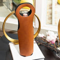 Leatherette Wine Bag