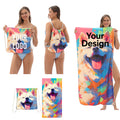 2-In-1 Foldable Beach Towel Backpack Set