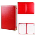 PU Leather Recitation Speech File Folder