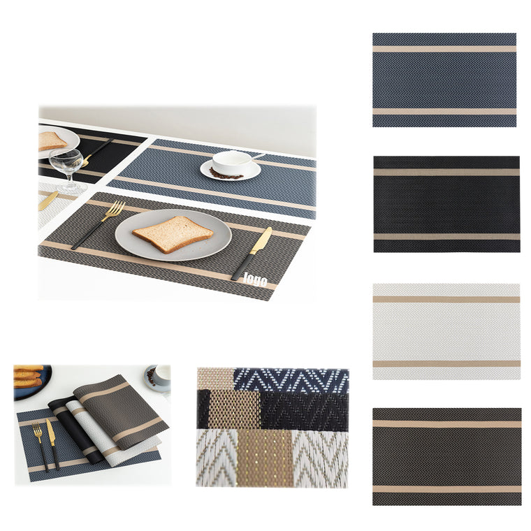 Cross Weave Woven Place Mat