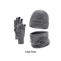 Winter Hat Scarf Gloves Set