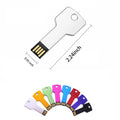 Metal Memory Sticks Key Shape 2GB USB Flash Drive
