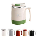 17Oz Portable Stainless Steel Thermos Mug With Spoon