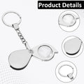 Reading Magnifier Keychain