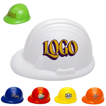 PU Construction Helmet Stress Toy