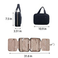 4 Separate Compartments Toiletry Bag With Hanging Hook