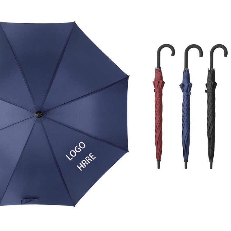 Double-Reinforced Straight-Handle Umbrella