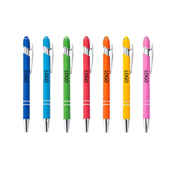 Soft Touch Metal Ballpoint Pen
