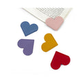 Creative Heart-Shaped Leather Card-Love Bookmark