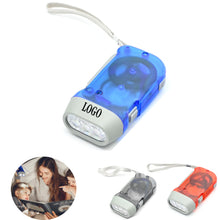 Hand Crank Emergency LED Flashlight