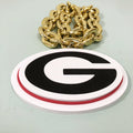 3D Eva Sports Big Chain Necklace