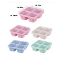 Wheat Straw 4-compartment Snack Box