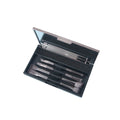 The Makeup Brush Set With Mirror & Cleaning Sponge